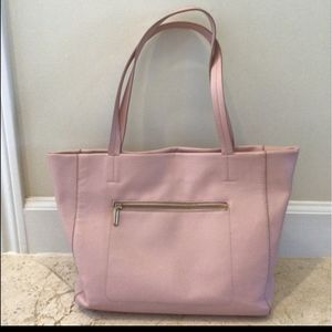 a new day Pink zippered tote